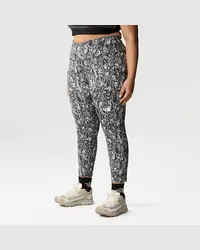 The North Face Flex Hochgeschnittene 7/8-lange Leggings Mit Aufdruck female Asphalt