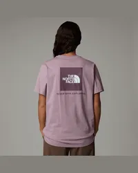 The North Face Redbox Relaxt Geschnittenes T-shirt female Purple