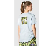 Redbox Relaxt Geschnittenes T-shirt Barely -astro Lime Ai Blossoms Print