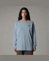 The North Face Natural Dye Langarm-shirt female Smoked