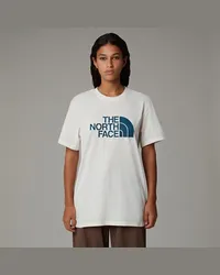 The North Face Easy Relaxt Geschnittenes T-shirt Dune-midnight Petrol White