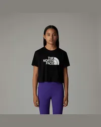 The North Face Easy Kurzgeschnittenes T-shirt Für Mädchen female Tnf