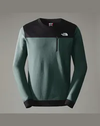 The North Face Tech New Peak Sweater Dark Sage/tnf Black male Dark