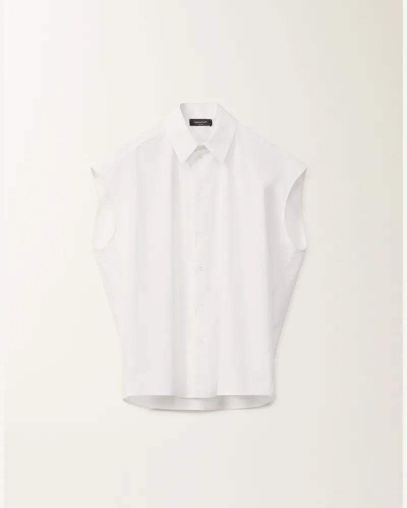 Fabiana Filippi Camicia In Popeline Bianco