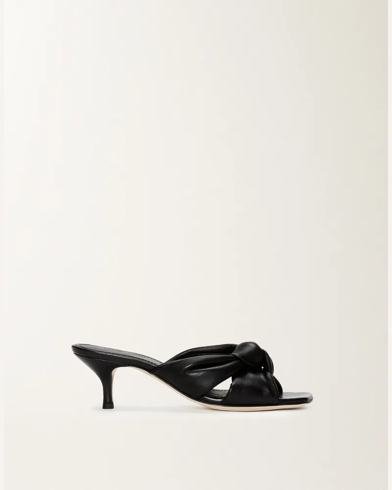 Fabiana Filippi Mules In Nappa Nero