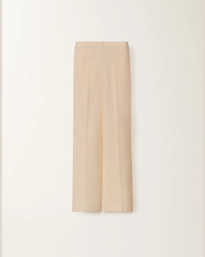 Fabiana Filippi Pantalone Deruta In Stuoia Lana E Lino Marrone