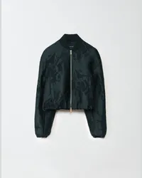 Fabiana Filippi Bomber In Jacquard Nero