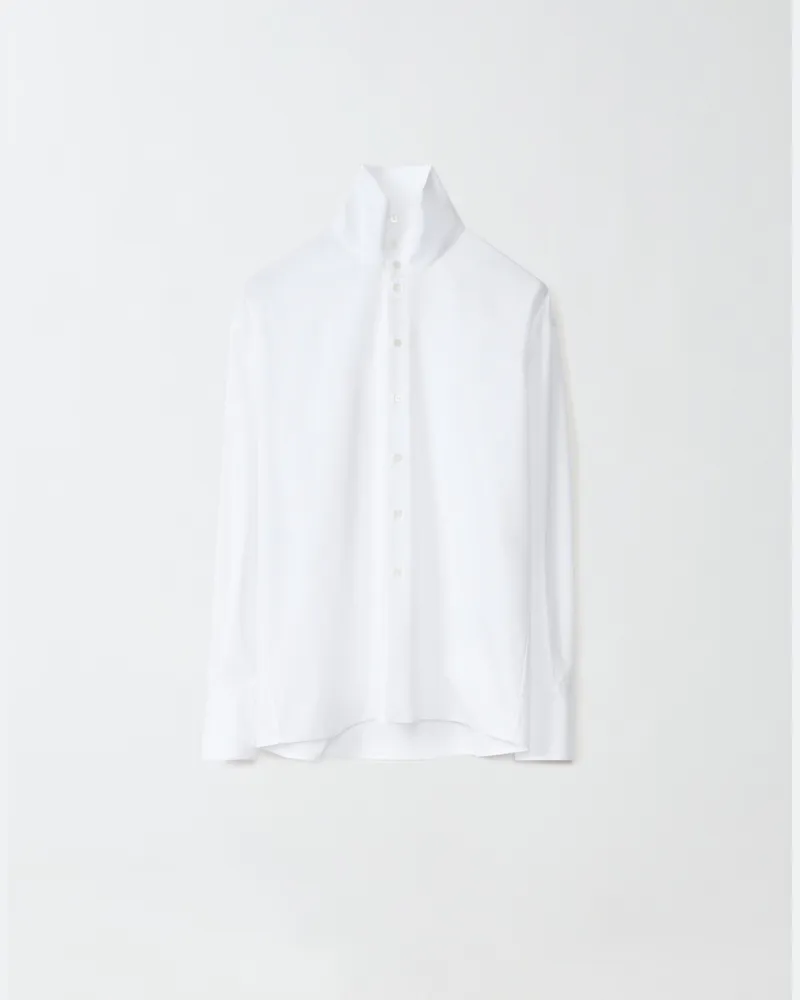 Fabiana Filippi Camicia In Popeline Bianco