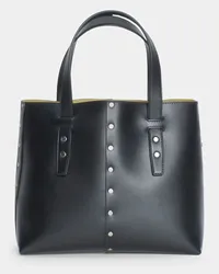 Fabiana Filippi Tote Bag Mini In Pelle Nero