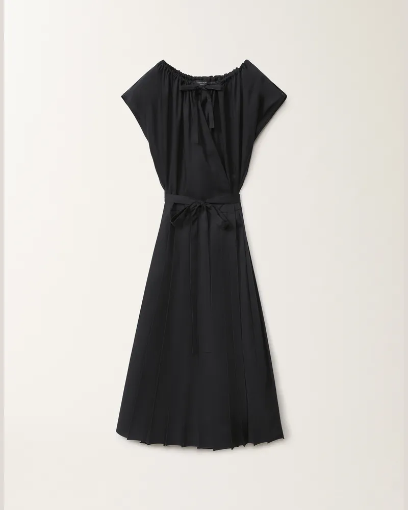 Fabiana Filippi Abito In Mussola Blu