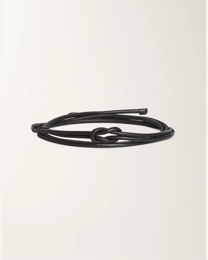 Fabiana Filippi Cintura In Nappa Nero