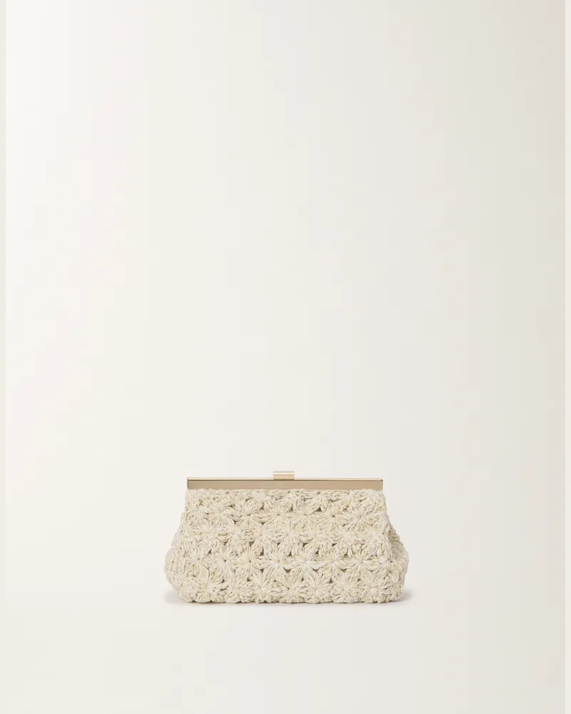Fabiana Filippi Pochette In Macramè Mastice