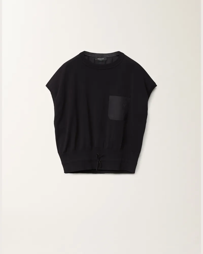 Fabiana Filippi Maglia In Cotone Organico Blu