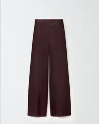 Fabiana Filippi Pantalone In Nappa Rosso