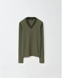 Fabiana Filippi T-shirt In Jersey Verde