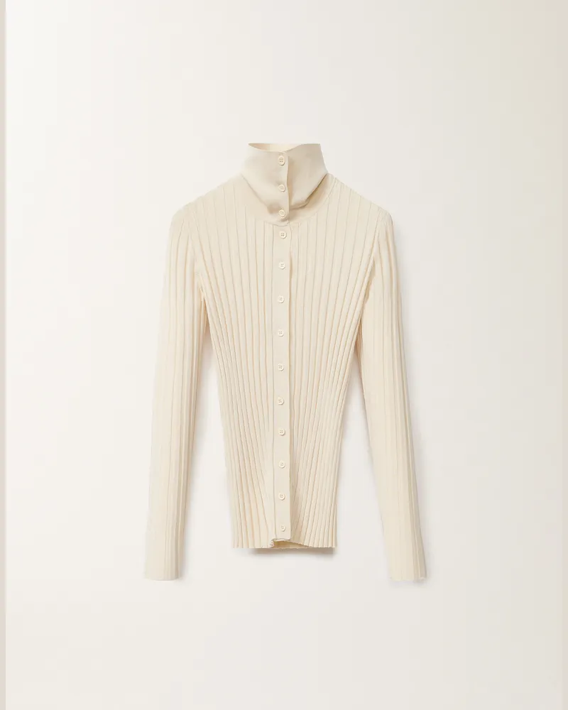 Fabiana Filippi Maglia In Viscosa Bianco