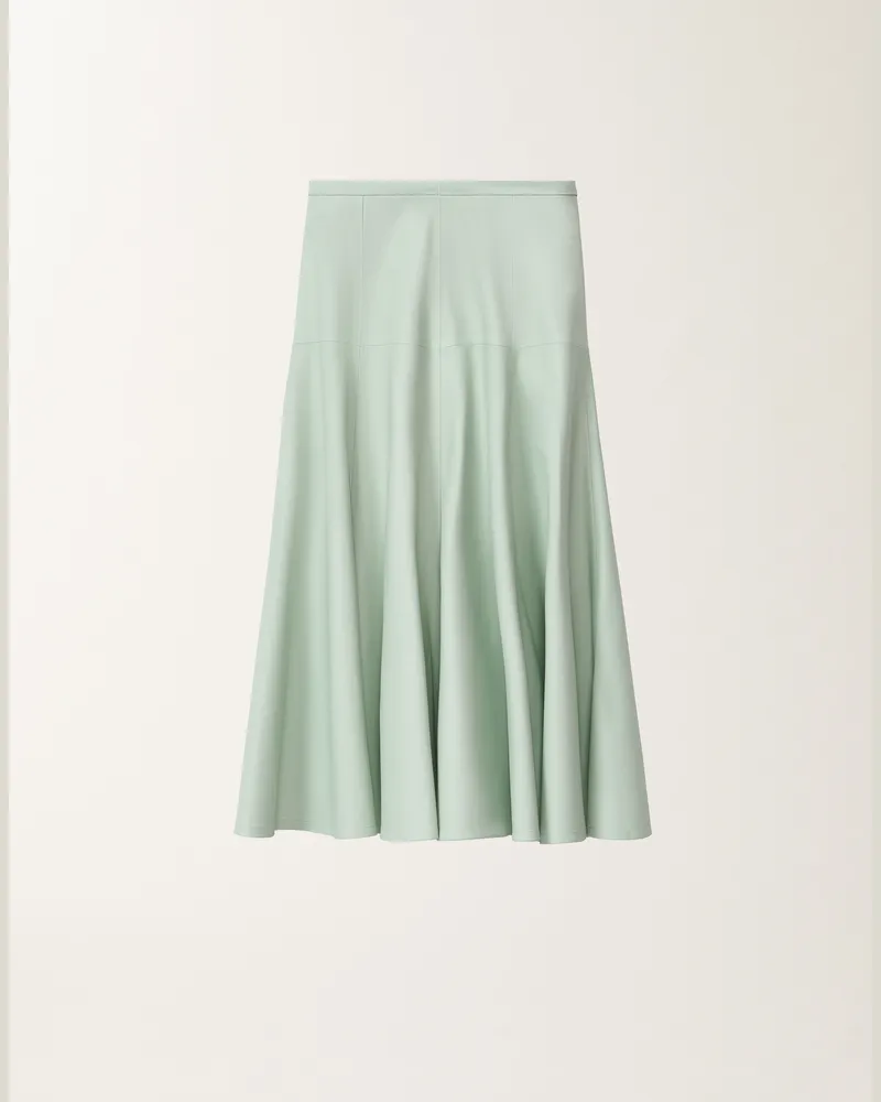 Fabiana Filippi Gonna In Nappa Verde