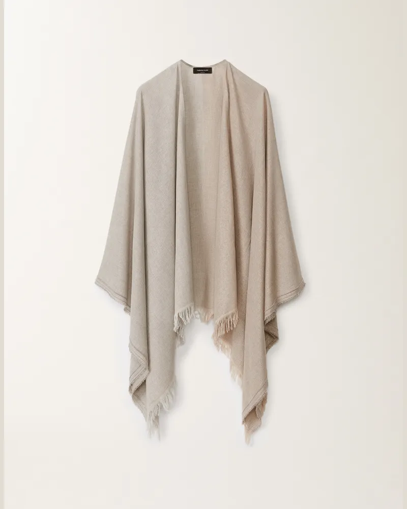 Fabiana Filippi Cappa Jacquard In Viscosa - Donna Sciarpe & Stole Only One Color Only
