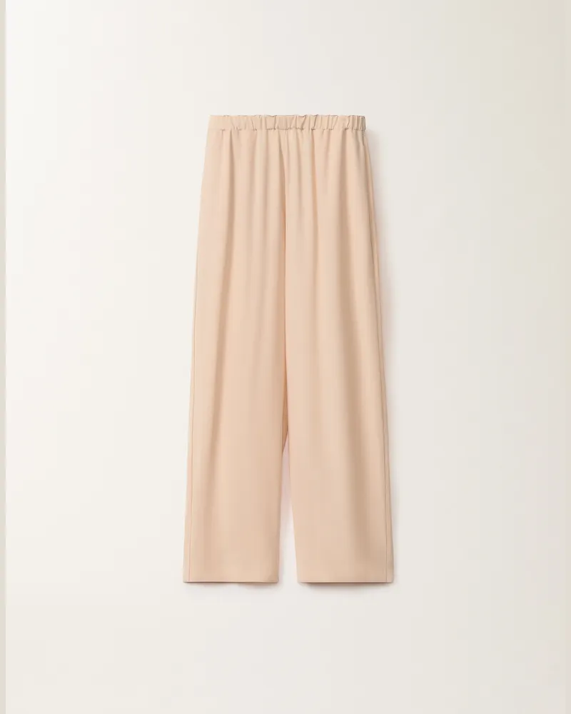 Fabiana Filippi Pantalone Trevi Longer In Enver Satin Rosa