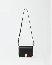 Fabiana Filippi Mini Messanger In Pelle Nero