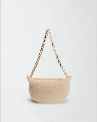 Fabiana Filippi Borsa Eyelet In Shearling Marrone