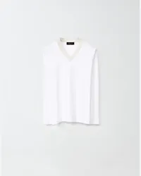 Fabiana Filippi T-shirt In Jersey Bianco