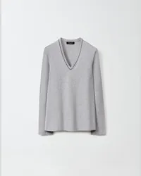 Fabiana Filippi T-shirt In Jersey Grigio