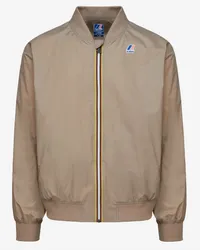 K-Way LE VRAI 3.0 AMAUREN - Jackets - Corta BEIGE TAUPE 