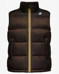 K-Way LE VRAI 3.0 ROULAND HEAVY WARM - Jackets - Corta BROWN MOGANO 