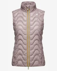 K-Way VIOLE QUILTED WARM - Jackets - Corta - Donna - VIOLET DUSTY 