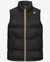 K-Way LE VRAI 3.0 ROULAND HEAVY WARM - Jackets - Corta BLACK PURE 