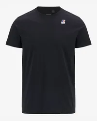 K-Way LE VRAI EDOUARD - T-ShirtsTop - T-Shirt BLUE DEPTH 