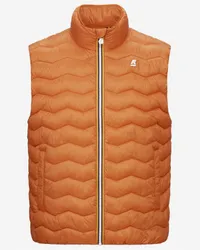 K-Way VALEN QUILTED WARM - Jackets - Gilet ORANGE COPPER 