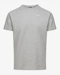 K-Way EDWING - T-ShirtsTop - T-Shirt GREY MEL 