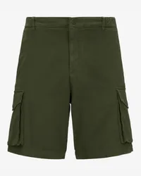 K-Way DAVON - Shorts - Cargo GREEN CYPRESS 