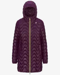 K-Way SOPHIE QUILTED WARM - Jackets - Medio - Donna - VIOLET DK PURPLE 