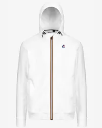 K-Way LE VRAI ARROUX HV POLY CO - Fleece - Giacca WHITE 