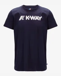 K-Way ERIC - T-ShirtsTop - T-Shirt Blue Depth 