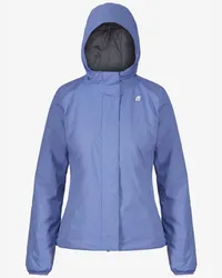 K-Way LILY MICRO RIPSTOP MARMOTTA - Jackets - Corta - Donna - AZURE DK-BLUE DEPTH 