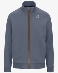 K-Way LE VRAI TARN HV POLY CO - Fleece - Giacca GREY BLUE AVIO 