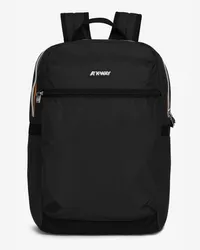 K-Way LAON - Bags - Zaino BLACK PURE 