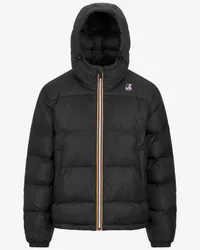 K-Way LE VRAI 3.0 CLAUDE HEAVY WARM - Jackets - Medio BLACK PURE 