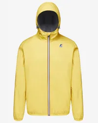 K-Way LE VRAI 3.0  CLAUDE WARM - Jackets - Medio YELLOW ZAFFERANO 