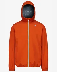 K-Way JACK STRETCH DOT - Jackets - Corta ORANGE COPPER 