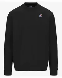 K-Way LE VRAI VILAINE HV POLY CO - Fleece - Maglia BLACK PURE 