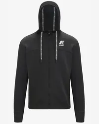 K-Way YOHANN - Fleece - Giacca BLACK PURE 