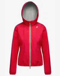 K-Way LILY STRETCH POLY JERSEY - Jackets - Corta - Donna - RED BERRY 