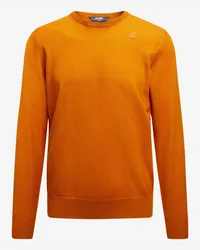 K-Way SEBASTIEN MERINO - Knitwear - Pull  Over Orange Rust 