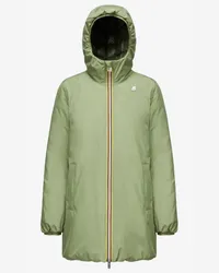 K-Way SOPHIE ST THERMO REVERSIBLE - Jackets - Medio - Donna - GREEN GREEN B 