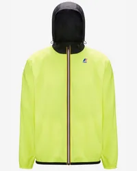 K-Way CLAUDE 3.0 WORKOUT - Jackets - Corta YELLOW SOLEIL-BLACK PURE 